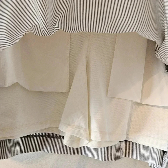 Athleta Brooklyn Tennis Striped Mini Sporty Casual Skort Skirt Plus Size 24. - Picture 8 of 13